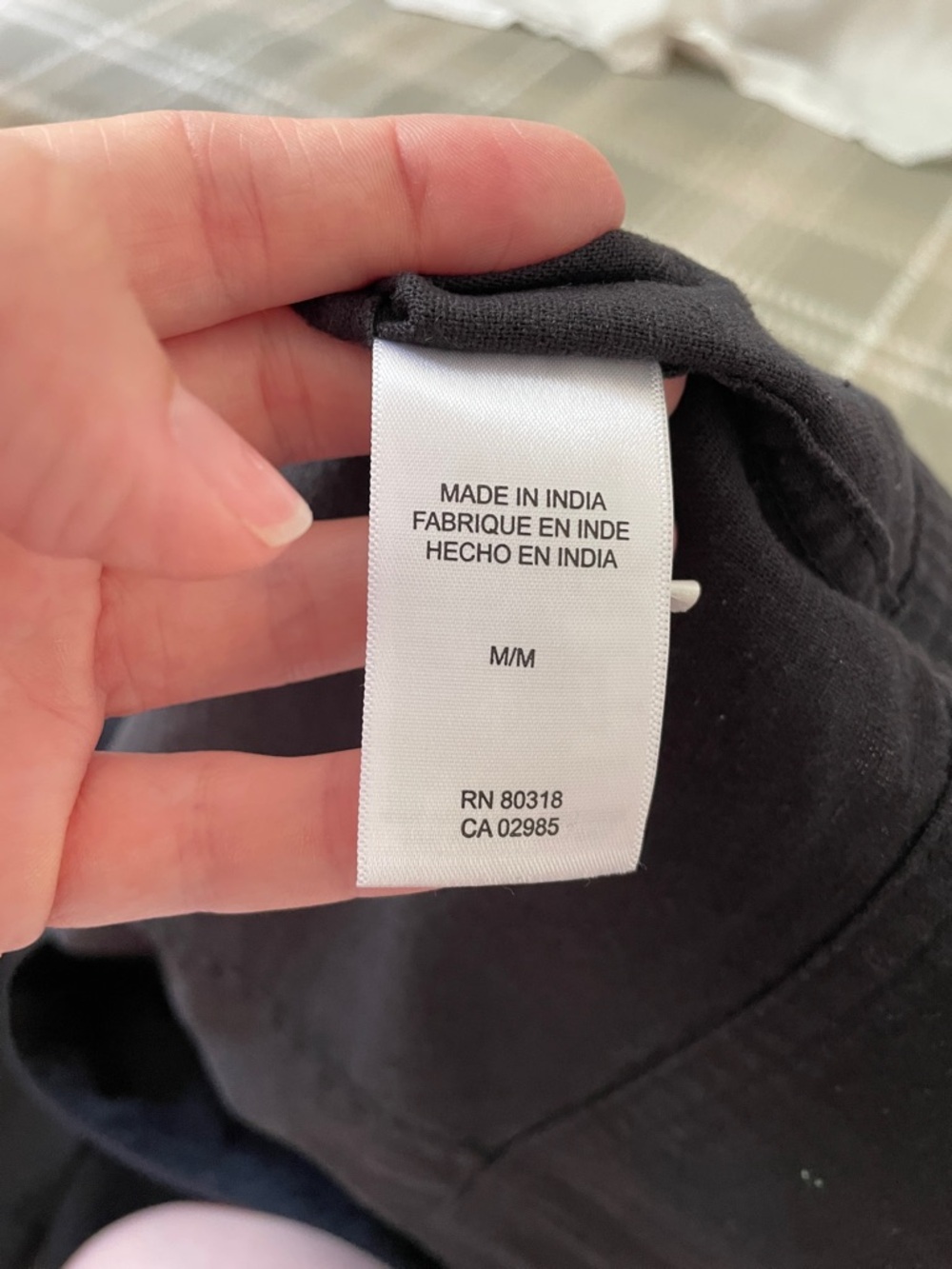 NWOT Lucky Brand black linen blend chore jacket M - Picture 4 of 7